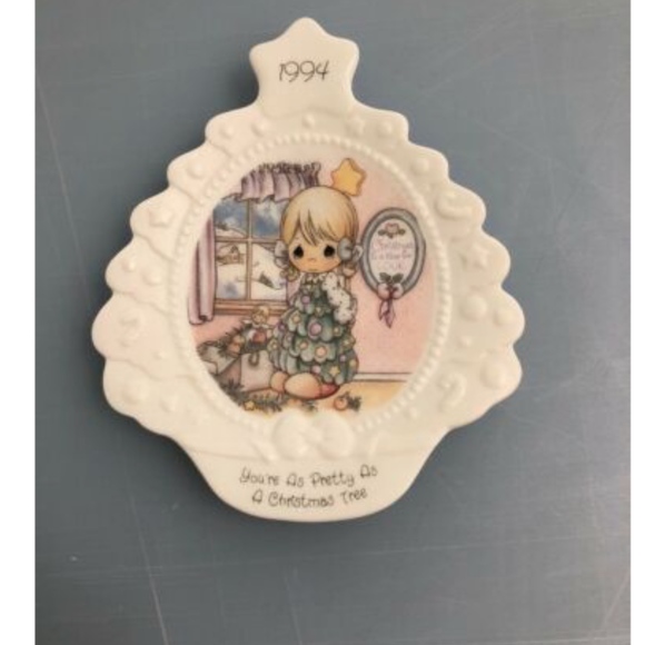 Plate You’re As Pretty As A Christmas Tree 1994 - Picture 2 of 3